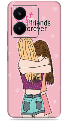 SkinoMania Vivo Y22 Mobile Skin(Multicolor BFF Goals)