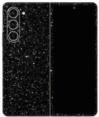 Vcare GadGets Samsung Galaxy Z Fold 5 5G Mobile Skin(Black)