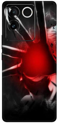 Vcare GadGets Dark Red Vivo T2 Pro 5G Mobile Skin(Multicolor)