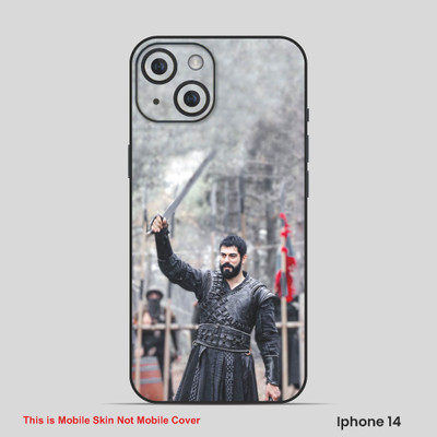 VYBE The Smart Choice iPhone 14 Ertugrul Ghazi Osman Mobile Skin(Santa Grey 9)