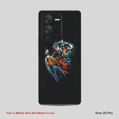 VYBE The Smart Choice Vivo V25 Pro Goku Mobile Skin Mobile Skin(Picton Blue A33)
