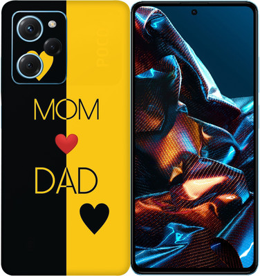 SkinoMania POCO X5 Pro 5G Mobile Skin(Multicolor MoM-DaD)