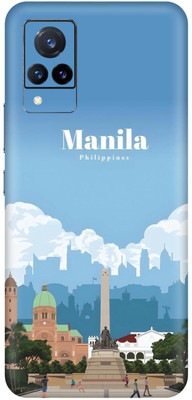 wrap craft VIVO V21 5G Premium Vinyl Mobile Skin(Multicolor)