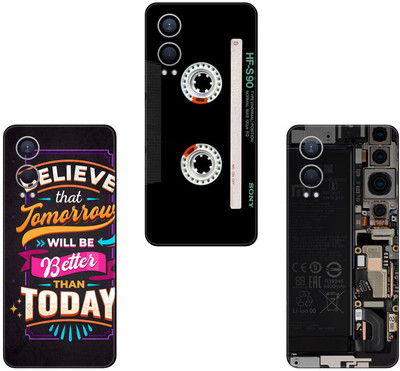 SKINADDA REDMI NOTE 8 PRO COMBO(PACK OF 3)Camera&Back Protector Premium Vinyl Mobile Skin(Multicolor)