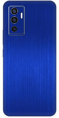 Vcare GadGets Y75 Mobile Skin(Blue Titanium Dark)