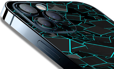 FCS Huawei Enjoy 20 SE Printed Back skin Mobile Skin(Box Green)