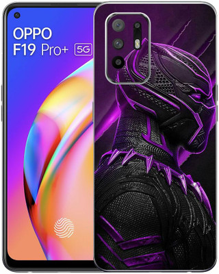 FCS OPPO F19 Pro Plus 5G Printed Back Skin: Penter Purple Mobile Skin(Penter Purple Skin)