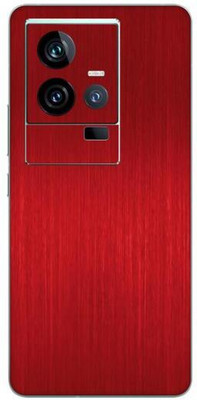 Vcare GadGets i QOO 11 5G Mobile Skin(Dark Red Brushed)