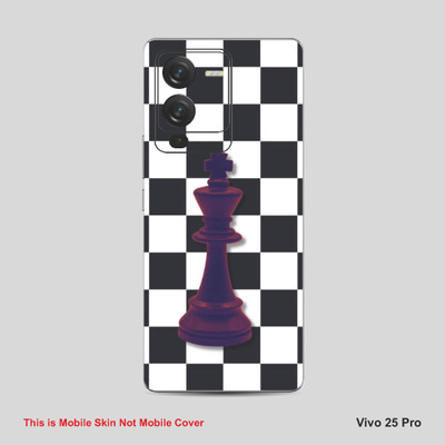 VYBE The Smart Choice Vivo V25 Pro Pattern Mobile Skin Mobile Skin(Multi ColourCC25)