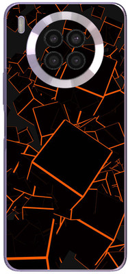 FCS Huawei nova 8i Printed Back skin Mobile Skin(Box Orange)