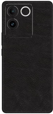 Vcare GadGets Vivo T2 Pro 5G Mobile Skin(Leather Black)