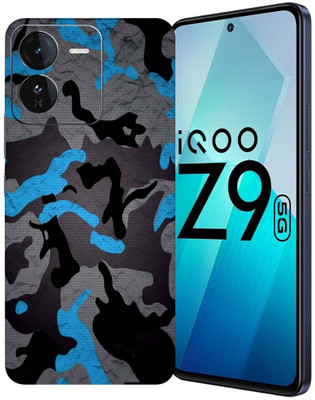 OggyBaba OggyBaba Vivo iqoo Z9 5g Mobile Skin(Camo Blue)