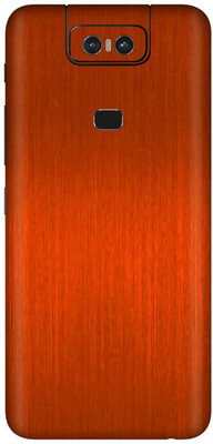 Vcare GadGets Asus Zenfone 6 Z Mobile Skin(Orange)