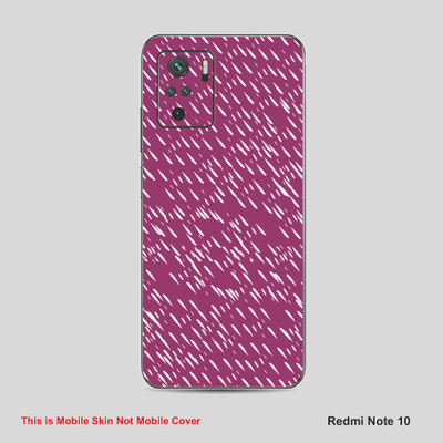VYBE The Smart Choice Redmi Note 10 Pattern Mobile Skin Mobile Skin(Multi Colour AC19)