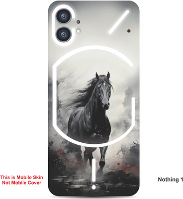 VYBE The Smart Choice Nothing 1 Wolf Embossed Mobile Skin(Flamingo Pink)