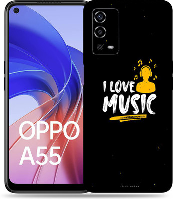 SkinoMania Oppo-A55 Mobile Skin(Multicolour Music Lover)
