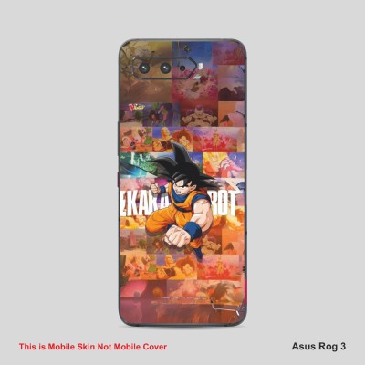 VYBE The Smart Choice Asus Rog 3 Goku Mobile Skin Mobile Skin(Dull Brown B1)