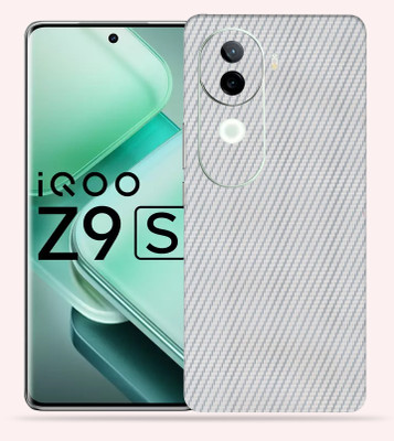 OggyBaba Vivo Iqoo Z9s 5g Mobile Skin(Silver CF)