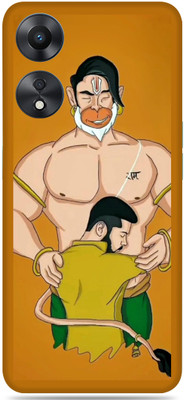 SkinoMania OPPO A78 5G Mobile Skin(Multicolor Hanuman-Bhakt)
