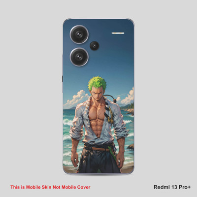 VYBE The Smart Choice Redmi 13 Pro Plus Zoro Mobile Skin Mobile Skin(Metallic Blue B28)