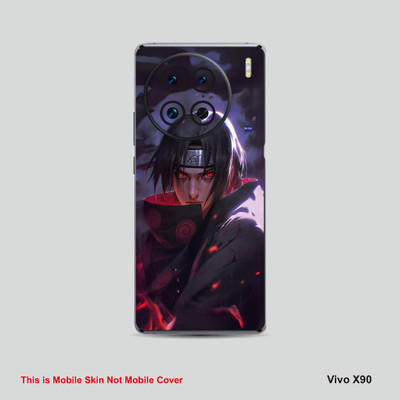VYBE The Smart Choice Vivo X90 Naruto Mobile Skin Mobile Skin(Dark Lavender A11)