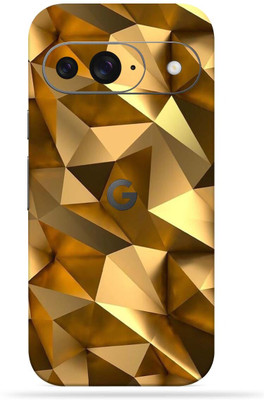 OggyBaba Google Pixel 9 5g Mobile Skin(Golden poly)