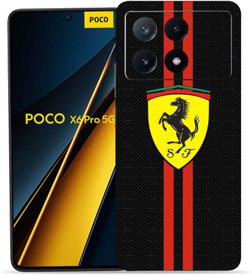 WeCre8 Skin's WeCre8 Skin's POCO X6 Pro 5G Mobile Skin(Ferrari logo image)