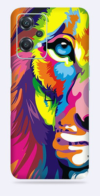 SkinoMania Nord CE2 Lite-(5G) Mobile Skin(Multicolour Colorful Lion)