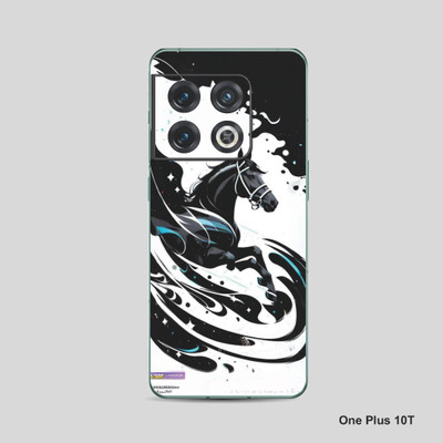 VYBE The Smart Choice One Plus 10T Animal Mobile Skin Mobile Skin(Ceramic, Black 15)