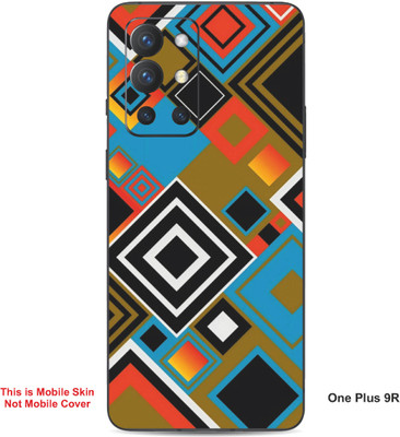 VYBE The Smart Choice One Plus 9R Pattern Embossed Mobile Skin(Twilight A6)