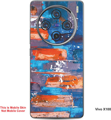VYBE The Smart Choice Vivo X100 Art Embossed Mobile Skin(Picton Blue 18)