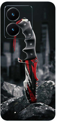 Pochanki Vivo Y22 Mobile Skin(Ultra Super Killer Knife Skin With Matte Finish.)