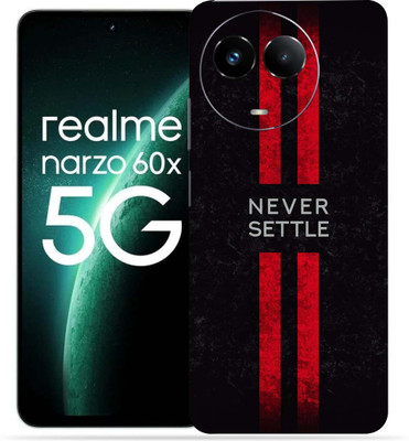 OggyBaba Realme Narzo 60X 5g Mobile Skin(Never settle)