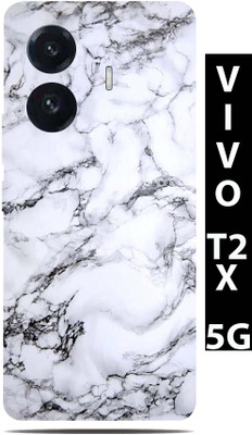 TJ CREATION Vivo T2X 5G Mobile Skin(Ultra Super MARBLE Skin With High Matte Finish.)