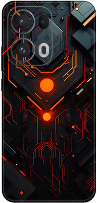 SKINFACTORY OPPO RENO 13 PRO 5G Premium Vinyl BACK 61 Mobile Skin(Multicolor)