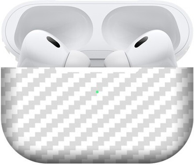 ARAYLE AirPods Pro 2,apple AirPods pro 2 Mobile Skin(Transparent 3D Carbon Fiber)