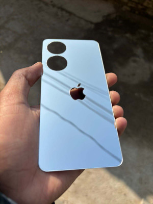 TWUAOP VIVO T2 5G MOBILE SKIN BACK PANNEL ACRYLIC SHEET Mobile Skin(Silver)