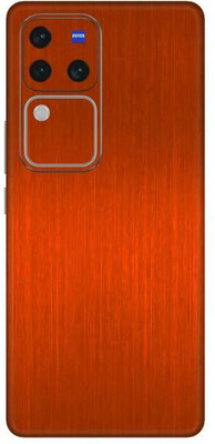 Vcare GadGets Orange Brushed V30 Pro 5G Mobile Skin(Orange Brushed)