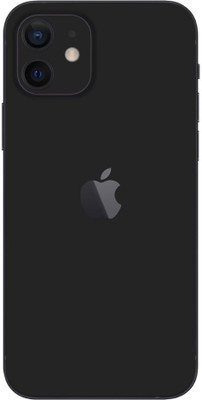 mtool Iphone 12 Mini (Back+Side+Camera) Mobile Skin(Black)