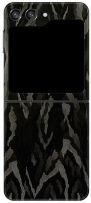 Vcare GadGets Samsung Galaxy Z Flip5 5G Mobile Skin(Black)