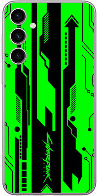 FCS Samsung Galaxy A54 5G Printed Back skin Mobile Skin(Cyber Punk Green)