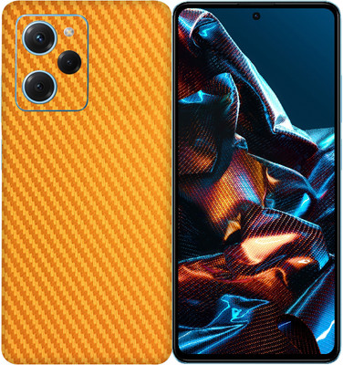 SkinoMania POCO X5 Pro 5G Mobile Skin(Golden-CF)