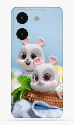 OggyBaba OggyBaba Poco M7 pro 5g Mobile Skin(Cute Rabbit)