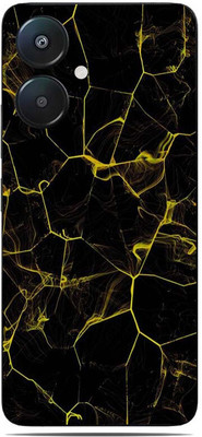 TJ CREATION Redmi 13C 5G, Xiaomi Redmi 13C 5G Mobile Skin(Superr Dark Black Skin With HiighQuality Matte Finish...sT)