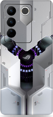 WeCre8 Skin's Vivo V27 5G Mobile Skin(Asus ROG 3 Abstract Multicolor Mobile Skin)