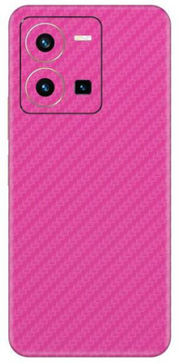 Vcare GadGets Y35 2022 Mobile Skin(Fiber Carbon Pink)