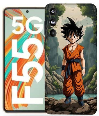 OggyBaba Samsung Galaxy F55 5g Mobile Skin(Alone Baby Goku)