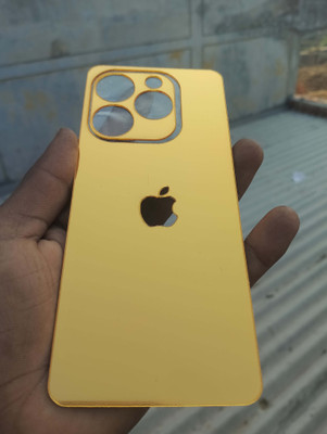 MOKPLZ Infinix Hot 40 GOLDEN MIRROR BACK PANNEL Mobile Skin(GOLDEN)