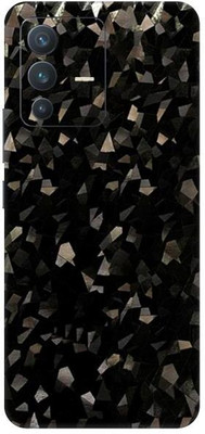 Vcare GadGets Black Diamond Crystal vivo V23 5G Mobile Skin(Black Diamond Crystal)