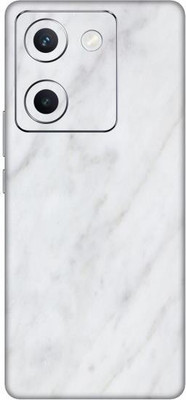 Vcare GadGets Marble White 1 Y200 Pro 5G Mobile Skin(Marble White 1)